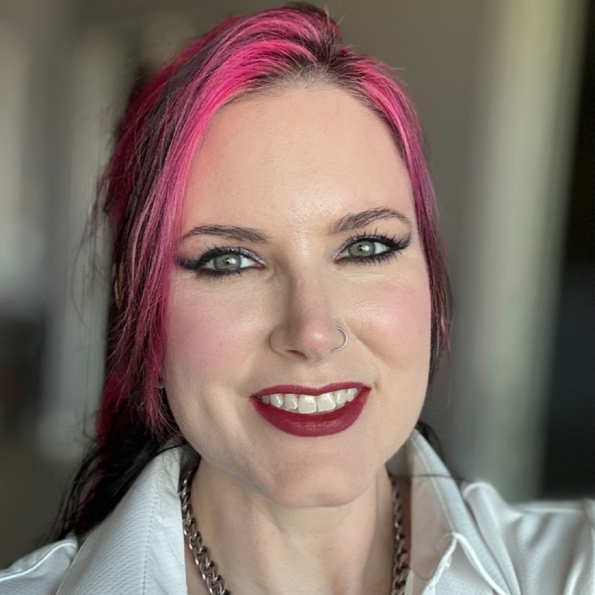 Autumn Vampy Lip Combo Make-up Look