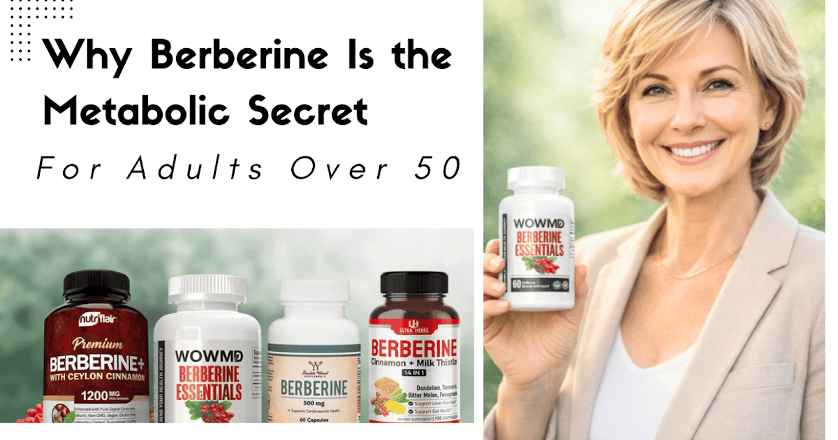 Why Berberine Is the Metabolic Secret for Adults Over 50