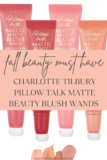 Charlotte Tilbury Pillow Speak Matte Magnificence Blush Wands — Lovely Make-up Search